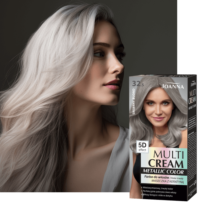Multi Cream Color<br />
Multi Cream Metallic Color